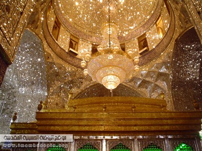 آیینه کاری حرم امام حسین ع